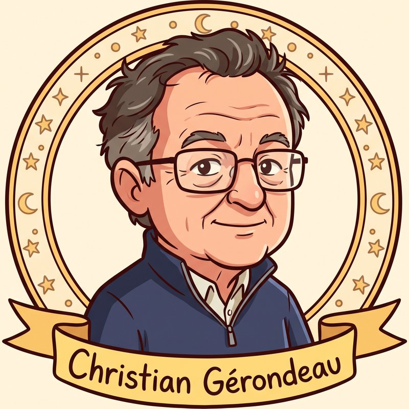 Portrait illustré de Christian Gérondeau