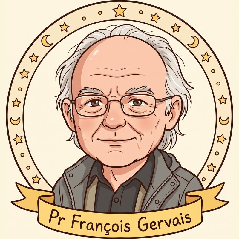 Portrait illustré de Pr François Gervais