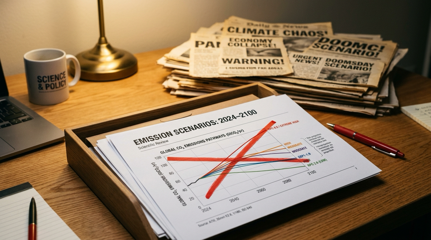 L’apocalypse n’aura pas lieu : la fin du RCP 8.5
